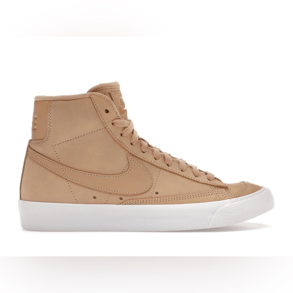 Nike Women's Blazer Mid Premium Sneakers ‘Vachetta Tan' DQ7572-200 Size 9 - Picture 4 of 16